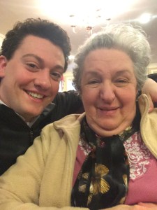 Matt with his grandmother, Ann Gavio (2015)
